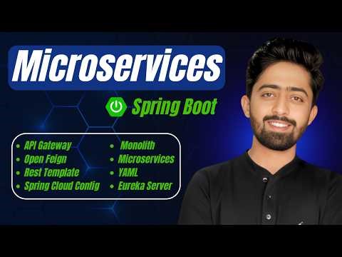 Spring Boot Microservices Full Tutorial | Eureka, API Gateway, Feign, Config Server & More