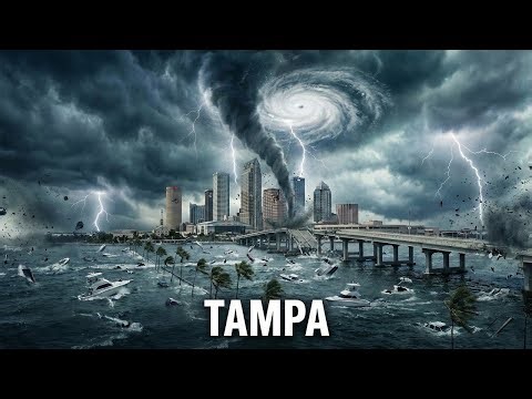 TAMPA HURRICANE | Giant Storm Destroys the City (AI FICTIONAL)
