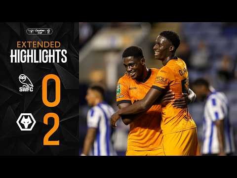 Olagunju debut goal! | Sheffield Wednesday 0-2 Wolves | Carabao Cup Highlights