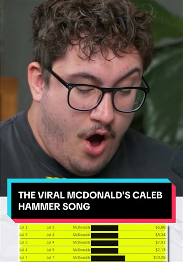 THE VIRAL MCDONALD'S CALEB HAMMER SONG | mcdonald’s