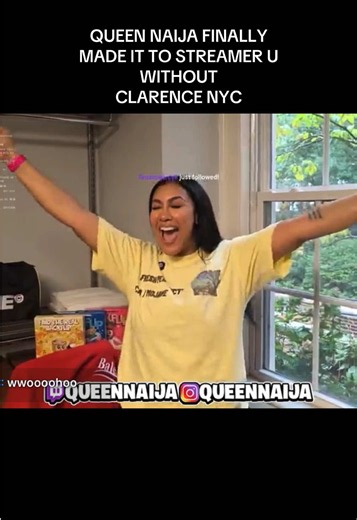 #queennaija #streameruniversity #clarencenyc #kaicenat | queen naija streamer university