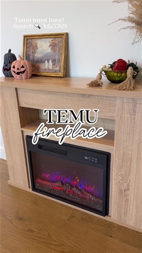 #ad A little glow, a little warmth, a whole lot of cozy 🔥✨ This TEMU fireplace brings this corner together with color-changing LEDs, a remote, and a heating function. Which color would you pick? 🤍 Search kfa5769 in the TEMU app or comment FIREPLACE for the info sent to you! #shoptemu #TEMUHomeFinds #CozyHome #Fireplace