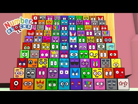 Count Big Numbers 1 to 100 with Numberblocks Step Squad | Super Fun Learn Math for Kids! 🚀