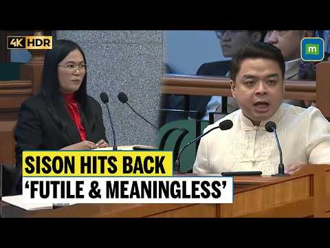 Ridon Asks Chiz to Strike Defense Remark; Sison Calls It “Futile and Meaningless” | N18G