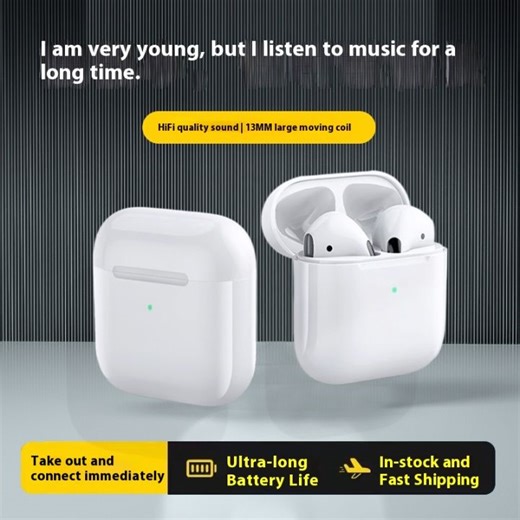 KS Pro4 Bluetooth Earbuds with HiFi Sound, Long Battery Life, Noise Reduction | Lazada PH