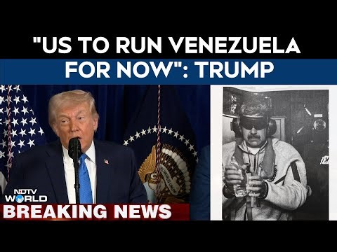Trump Address | "US To Run Venezuela For Now": Trump's Announcement After Maduro's Capture