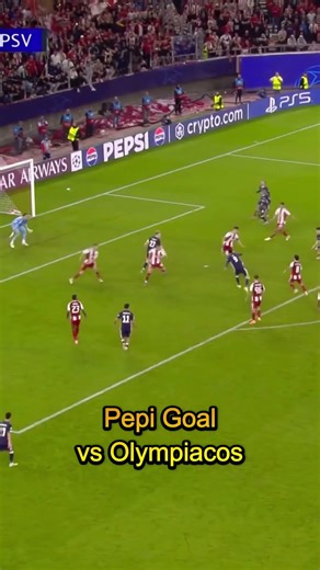 Ricardo Pepi Goal | PSV vs Olympiacos | UEFA Champions League, League Phase Highlights 11/5