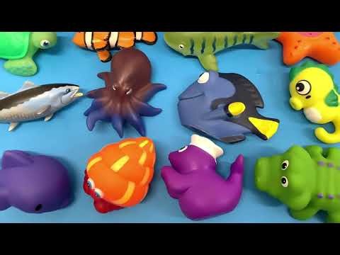 Learn Sea Animals for Kids! 🌊 Sea Animal Toys Unboxing & Fun Facts