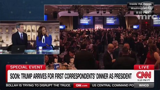 CNN's @ScottJennings, moments before the start of the #WHCD..."Well, I'm happy the President is speaking tonight. We do have serious issues going on in the country. We have a war going on, for goodness sakes. He might say something about that tonight. So there could be a news value to this. I'll respectfully disagree with S.E. on the state of journalism. I think journalism has never had more access to the leader of the free world than they have right now. Everybody in that room, as was noted by 
