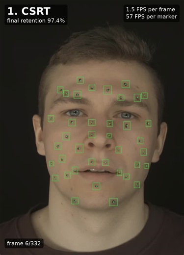#computervision #opencv #objecttracking #motioncapture #facialanimation | Konrad Tkaczyk