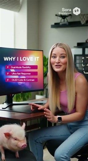 LG - UltraGear 32" OLED Dual Mode (4K UHD 165Hz, FHD 330Hz) 0.03ms G-Sync/FreeSync Premium Pro Gamin