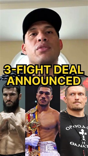 Benavidez announces 3-fight deal vs Usyk, Beterbiev & Opetaia