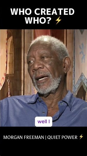 Morgan Freeman Shares His Real Perspective on Religion #shorts