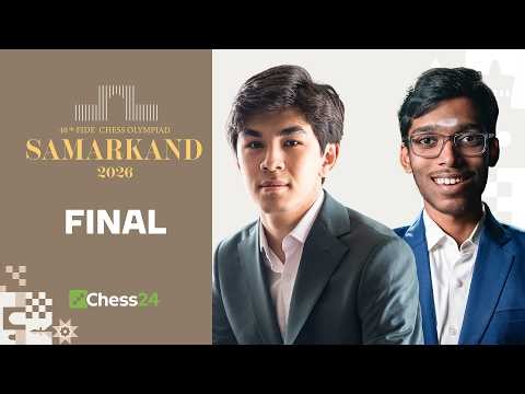 FIDE Chess Olympiad 2026 FINAL: Who Will Challenge Uzbekistan's Gold? India, Germany In Hunt!