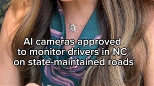 AI cameras approved to monitor drivers in NC on state-maintained roads