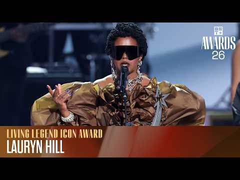 Lauryn Hill Delivers an Emotional Living Legend Icon Award Speech | BET Awards '26