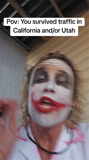 Survived Traffic in California or Utah? POV Joker Villain Arc Reaction