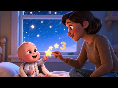 Counting Stars With Baby 🌟🔢 Fun Counting Song for Kids | Learn Numbers & Nature