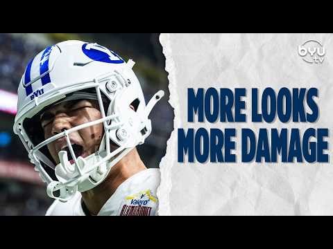 BYU Football's playbook is wide open with a lot more targets | BYUtv