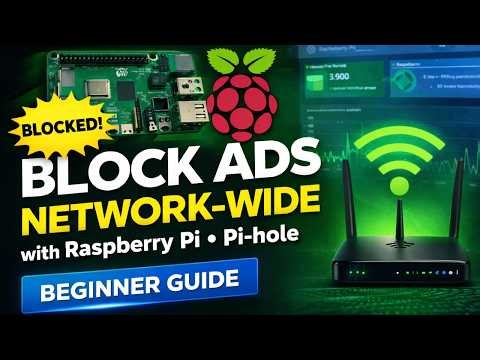 Block Ads Network-Wide with Raspberry Pi & Pi-hole | Beginner Guide
