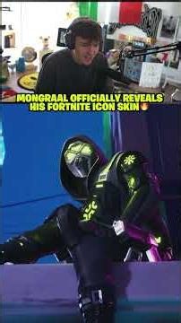 Mongraal REVEALS his Fortnite Icon skin 🤯🔥