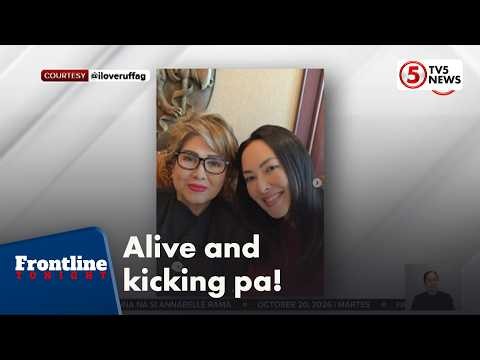 Annabelle Rama, biktima ng death hoax; alive and kicking pa! | Frontline Tonight
