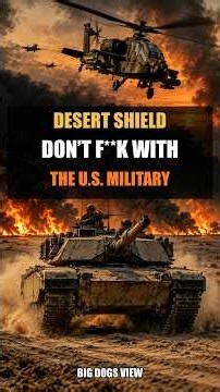 DESERT STORM: DON’T F**K WITH THE U.S. MILITARY