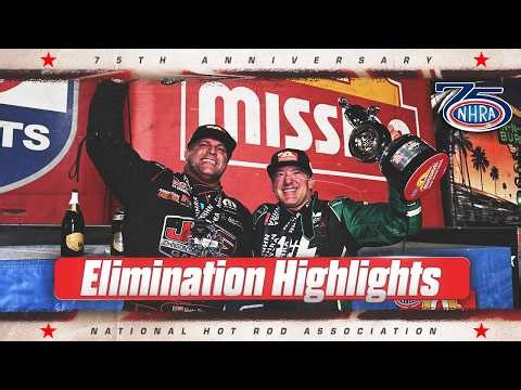 Lucas Oil NHRA Winternationals Elimination Highlights