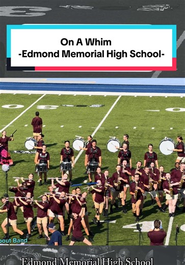 Edmond Memorial High School Marching Band ~ On A Whim ~ 2026 Deer Creek Invitational #band #marchingband #tiktokcreatorsearchinsightsincentive
