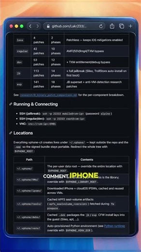 Run a Virtual iPhone on Your Mac with vphone-cli #macos #appledev