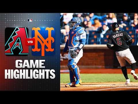 D-backs vs. Mets Game Highlights (4/8/26) | MLB Highlights