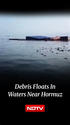 Containers Seen Floating In Sea After Ship Reportedly Hit By Projectile Sunk Near Hormuz