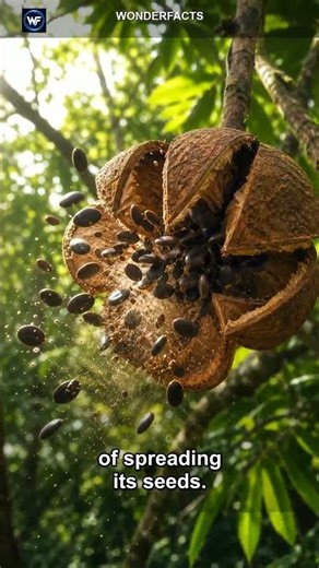 Did You Know There Is a Tree That Explodes? #shorts
