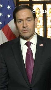 Rubio on meeting with Pope Leo
