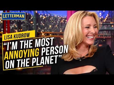 Lisa Kudrow Jokes About Not Keeping In Touch With Matt LeBlanc | David Letterman