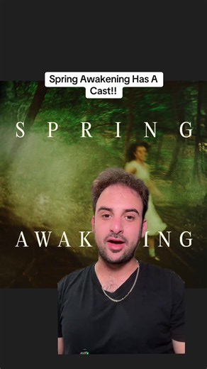 So excited to see this like 10 times #springawakening #offbroadway | spring awakening cast