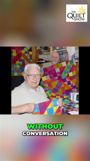 Quilting Journey: Father-Son Bonding Through Fabric Art #shorts