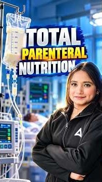 Total Parenteral Nutrition (TPN) Explained! 🩺 #RRB #NORCET #SGPGI #PGIMER #TPN #Shorts