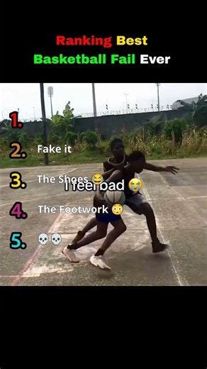 Ranking Best Basketball Fail Ever #BasketballFails #FunnyBasketball #Basketball #SportsFails #shorts