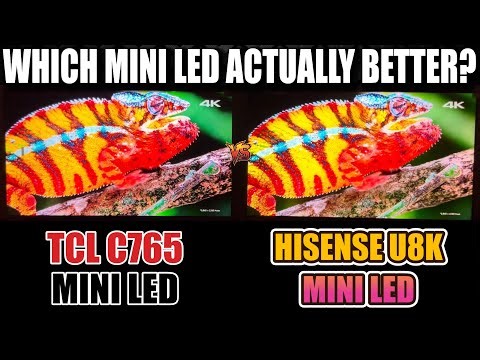 TCL C765 vs Hisense U8K–Which Mini-LED TV Is ACTUALLY Better? | Hisense U8K Review | TCL C765 Review