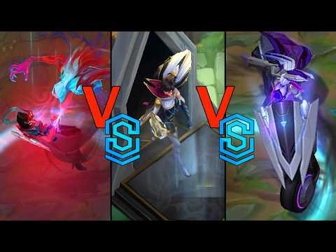 Vayne Legendary Skin Comparison