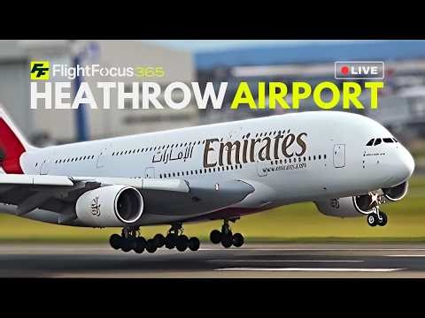 Heathrow Airport Live - Wednesday 1st April 2026