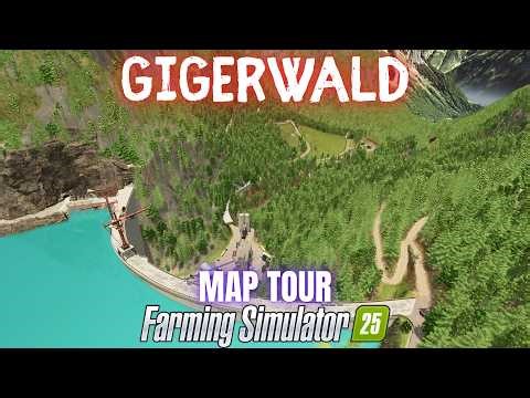 GIGERWALD - Map Tour - Farming Simulator 25