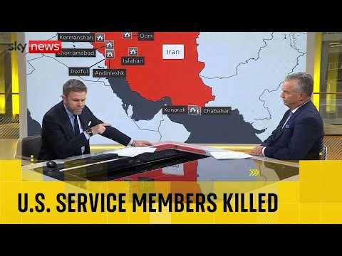 Three U.S. service members killed in action during Iran operation, military says