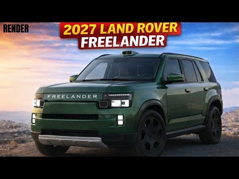 New 2027 Land Rover Freelander Rendered