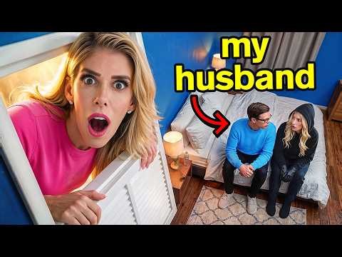 I SECRETLY Hide in my Husband's Bedroom…