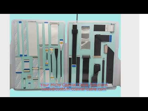 I-PEX 20525-260E-02-S 2657-130 official apple 30 pin cable Micro coax harness 0.3 mm pitch Battery P