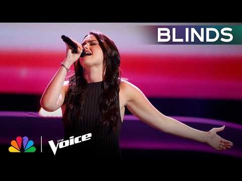 Lexi Stephens’ INCREDIBLE Voice Gets Four-Chair Turn | The Voice Blind Auditions | NBC