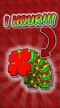 I Used 1 HOUR of 15x Luck... #shorts #stealabrainrot