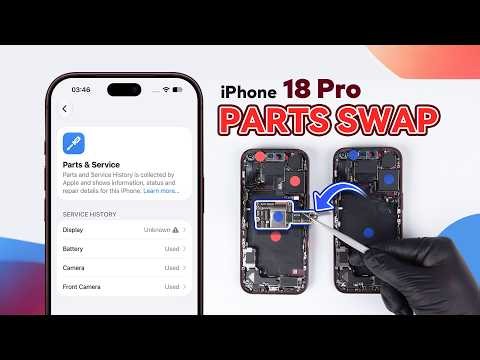 iPhone 18 Pro Parts Swap: Friendly for 3rd-Party Repair?